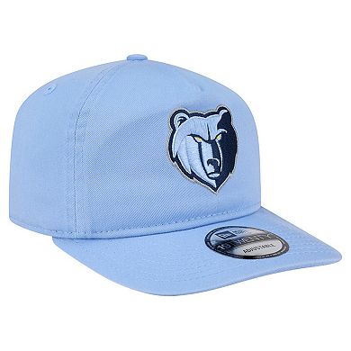 Men's New Era Light Blue Memphis Grizzlies Cotton 19TWENTY Adjustable Hat