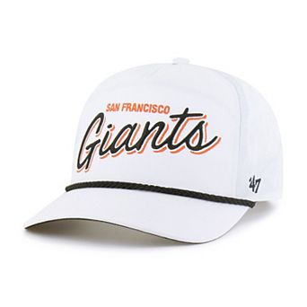 Men's '47 White San Francisco Giants Brrr Fairway Hitch Adjustable Hat