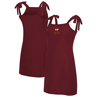Women's Concepts Sport Maroon Virginia Tech Hokies Tie-Shoulder Nightdress