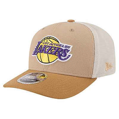 Men's New Era Tan/Light Brown Los Angeles Lakers Two-Tone 9SEVENTY
