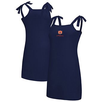 Women's Concepts Sport Navy Auburn Tigers Tie-Shoulder Nightdress