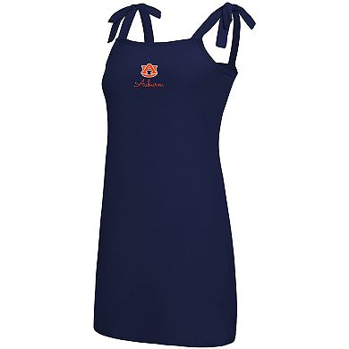 Women's Concepts Sport Navy Auburn Tigers Tie-Shoulder Nightdress