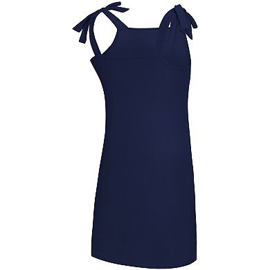 Women's Concepts Sport Navy Auburn Tigers Tie-Shoulder Nightdress