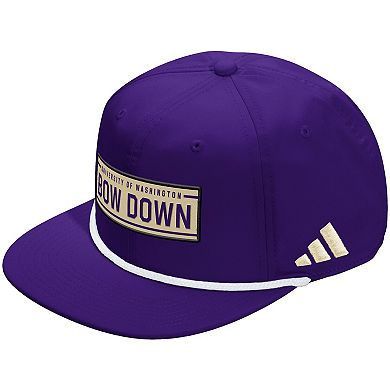 Unisex adidas Purple Washington Huskies Locker Room Rope Adjustable Hat