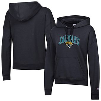 Women's Champion Black Jacksonville Jaguars Powerblend Hoodie