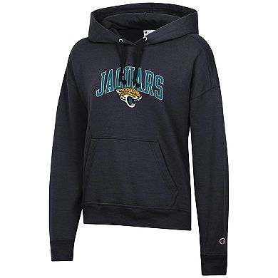 Women's Champion Black Jacksonville Jaguars Powerblend Hoodie