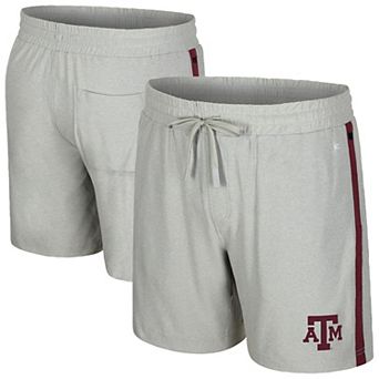 Men's Colosseum Gray Texas A&M Aggies Mac Shorts