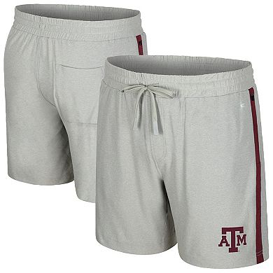 Men's Colosseum Gray Texas A&M Aggies Mac Shorts