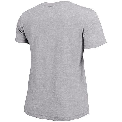 Women's Champion Heather Gray Notre Dame Fighting Irish Arched Over Logo T-Shirt