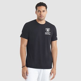 Men's Nike Black Las Vegas Raiders 2025 NFL Crucial Catch Tri-Blend Dri-FIT T-Shirt