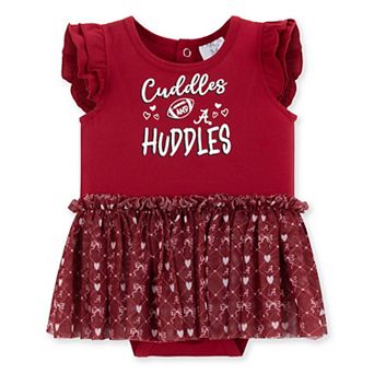 Girls Infant ZooZatz Crimson Alabama Crimson Tide Bodysuit Dress