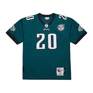 Men's Mitchell & Ness Brian Dawkins Green Philadelphia Eagles 2007 Authentic Throwback Retired Player Jersey