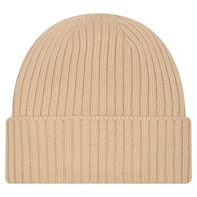 Men's New Era Tan Minnesota Timberwolves Color Pack Cuffed Knit Hat