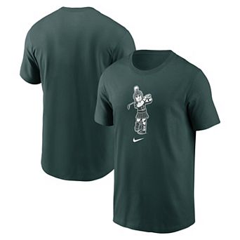 Men's Nike Green Michigan State Spartans Golf Sparty Sport T-Shirt