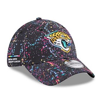 Men's New Era Black Jacksonville Jaguars 2025 NFL Crucial Catch 39THIRTY Flex Hat
