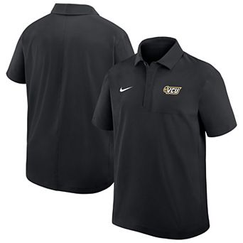 Men's Nike Black VCU Rams 2025 Sideline Polo