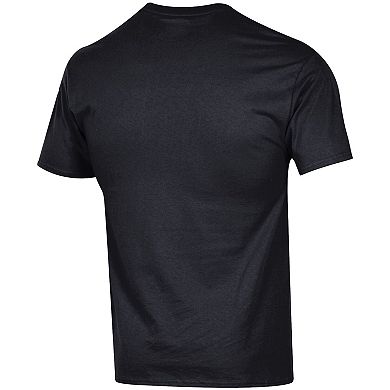 Men's Champion Black Carolina Panthers Football T-Shirt