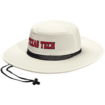 Unisex adidas Cream Texas Tech Red Raiders Wide Brim Boonie Bucket Hat