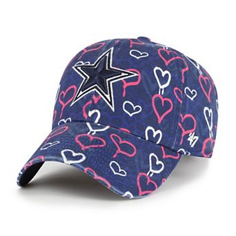 Girls Youth '47 Navy Dallas Cowboys Mural Clean Up Adjustable Hat
