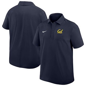 Men's Nike Navy Cal Bears Woven Polo