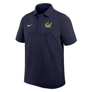 Men's Nike Navy Cal Bears Woven Polo