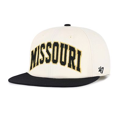 Unisex '47 Natural Missouri Tigers Crossover Off Hand Captain Adjustable Hat
