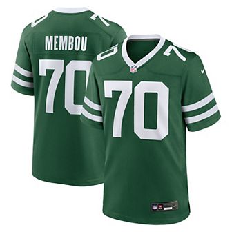 Men's Armand Membou Nike Legacy New York Jets 2025 NFL Draft First Round Pick Game Jersey