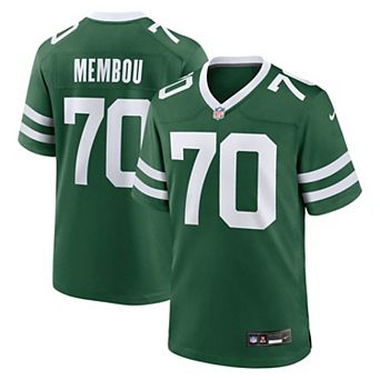 Men's Armand Membou Nike Legacy New York Jets 2025 NFL Draft First Round Pick Game Jersey