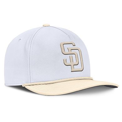 Men's Nike White/Cream San Diego Padres Pro Performance Snapback Hat