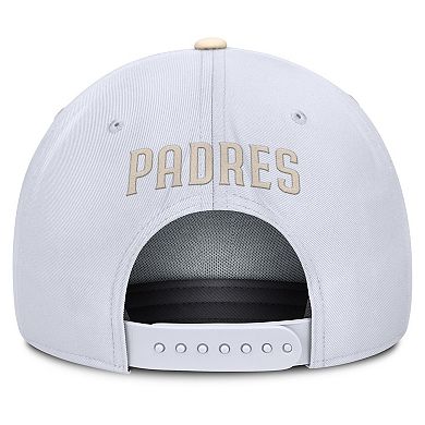 Men's Nike White/Cream San Diego Padres Pro Performance Snapback Hat