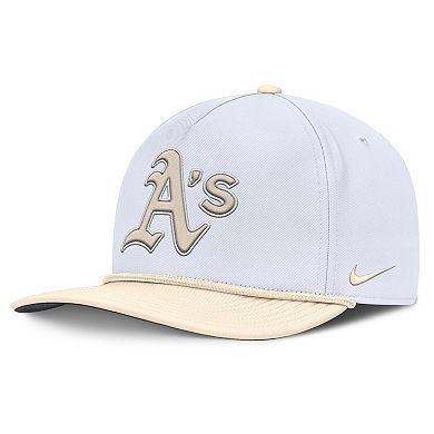 Men's Nike White/Cream Athletics Pro Performance Snapback Hat