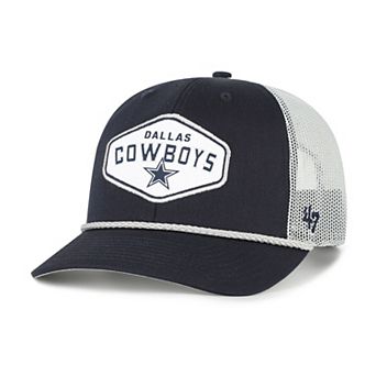 Youth '47 Navy Dallas Cowboys Ace Out Rope Trucker Adjustable Hat