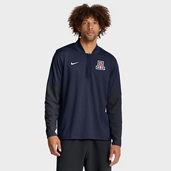 Men's Nike Navy Arizona Wildcats One Goal Performance Half-Zip Pullover