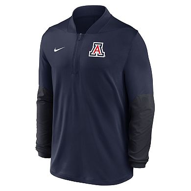 Men's Nike Navy Arizona Wildcats One Goal Performance Half-Zip Pullover