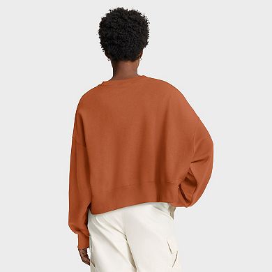 Women's Nike Texas Orange Texas Longhorns Oversized Phoenix Arch Pullover Sweatshirt