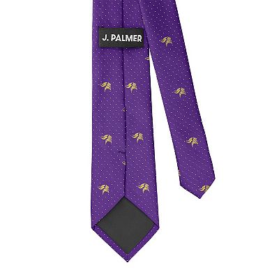 Men's J. Palmer Minnesota Vikings Game Day Polka Dot Tie