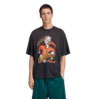 Men's adidas Black Miami Hurricanes Originals T-Shirt
