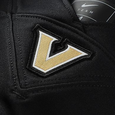 Men's Nike #1 Black Vanderbilt Commodores Untouchable Replica Game Jersey
