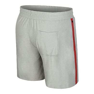 Men's Colosseum Gray Alabama Crimson Tide Mac Shorts