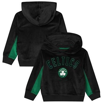 Preschool Outerstuff Black Boston Celtics Velour Hoodie