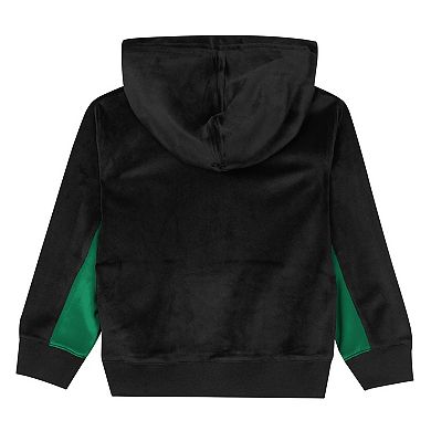 Preschool Outerstuff Black Boston Celtics Velour Hoodie