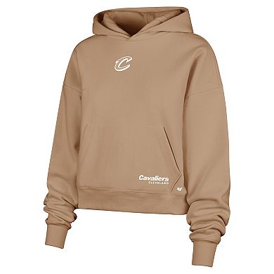 Women's '47 Tan Cleveland Cavaliers Sue Foundation Hoodie Sweatshirt