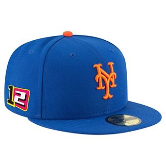 Men's New Era Francisco Lindor Royal New York Mets 2025 Player’s Weekend 59FIFTY Fitted Hat