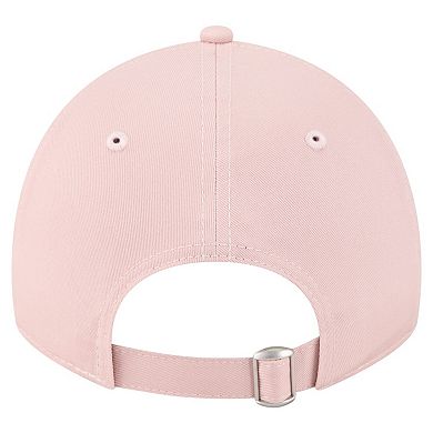 Women's New Era Pink Athletics Bloom 9TWENTY Adjustable Hat