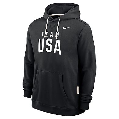 Men's Nike Black Team USA Standard Issue Dri-FIT Hoodie