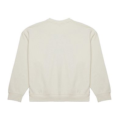 Women's Mitchell & Ness Cream Baltimore Ravens Plus Size Shooting Star Sweatshirt