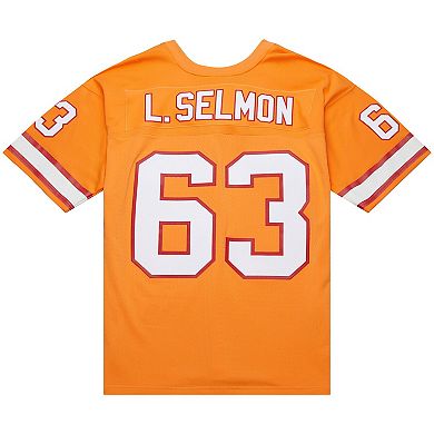 Men's Mitchell & Ness Lee Roy Selmon Orange Tampa Bay Buccaneers 1976 Legacy Replica Jersey