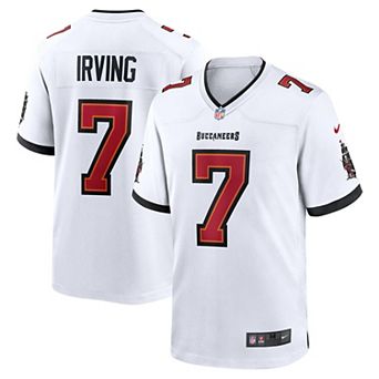 Men's Nike Bucky Irving White Tampa Bay Buccaneers Game Jersey