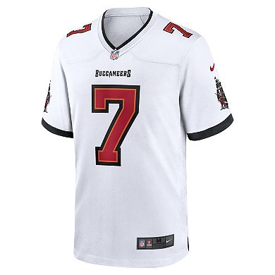 Men's Nike Bucky Irving White Tampa Bay Buccaneers Game Jersey