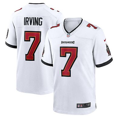 Men's Nike Bucky Irving White Tampa Bay Buccaneers Game Jersey